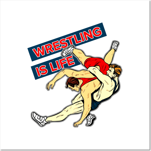 Wrestling Wall Art by Sport Siberia